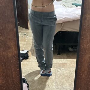 Y2K Sz. 4 Adrienne Vittadini Pinstripe Pants